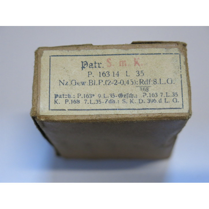 Boite vide Mauser 7.92 Smk P 163 14 L 35 ref c 55