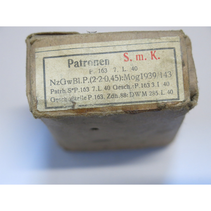 Boite vide Mauser 7.92 SmkLspur ref C8