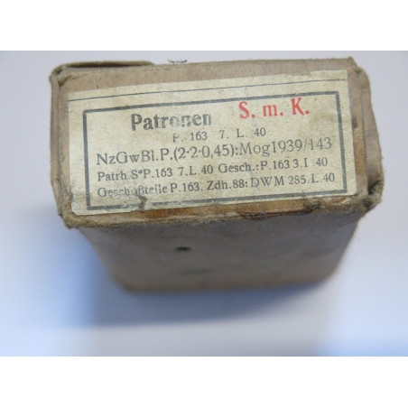 Boite vide Mauser 7.92 SmkLspur ref C8