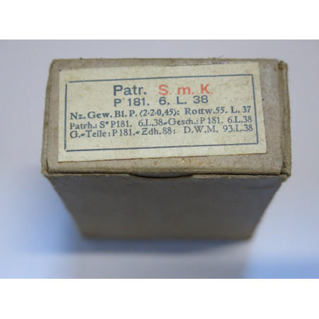 Boite vide Mauser 7.92 SmkLspur ref C8