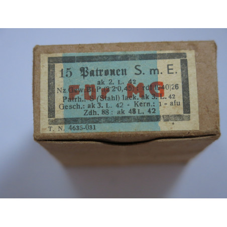 Boite vide Mauser 7.92 SmE ref C4