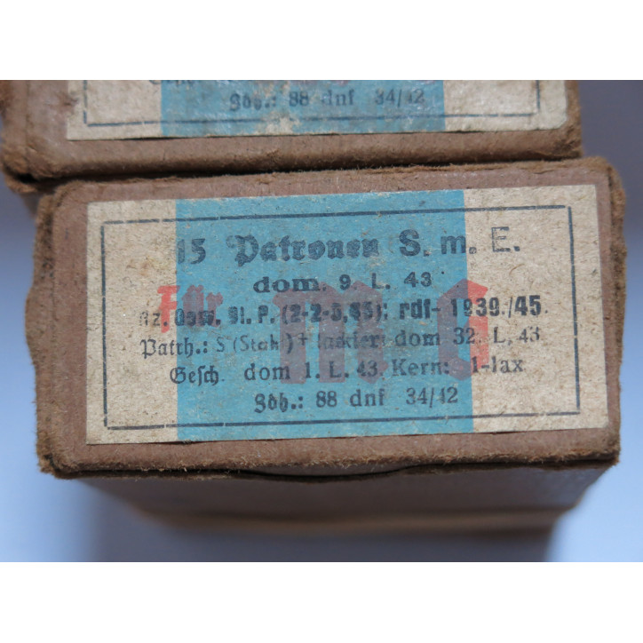 Boite vide Mauser 7.92 SmE semi perforante dom 9 L 43  ref C57