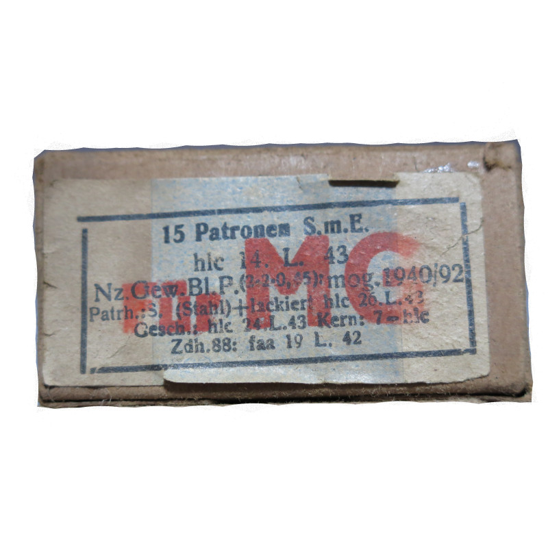 Boite vide Mauser 7.92 SmE ref C4