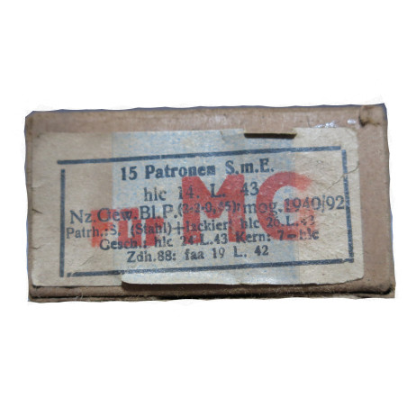 Boite vide Mauser 7.92 SmE ref C4