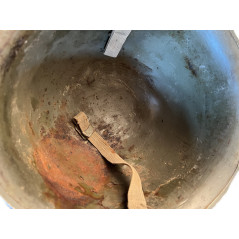 Casque mod 51 complet avec sous casque complet, couvre casque et tissu et casque lourd