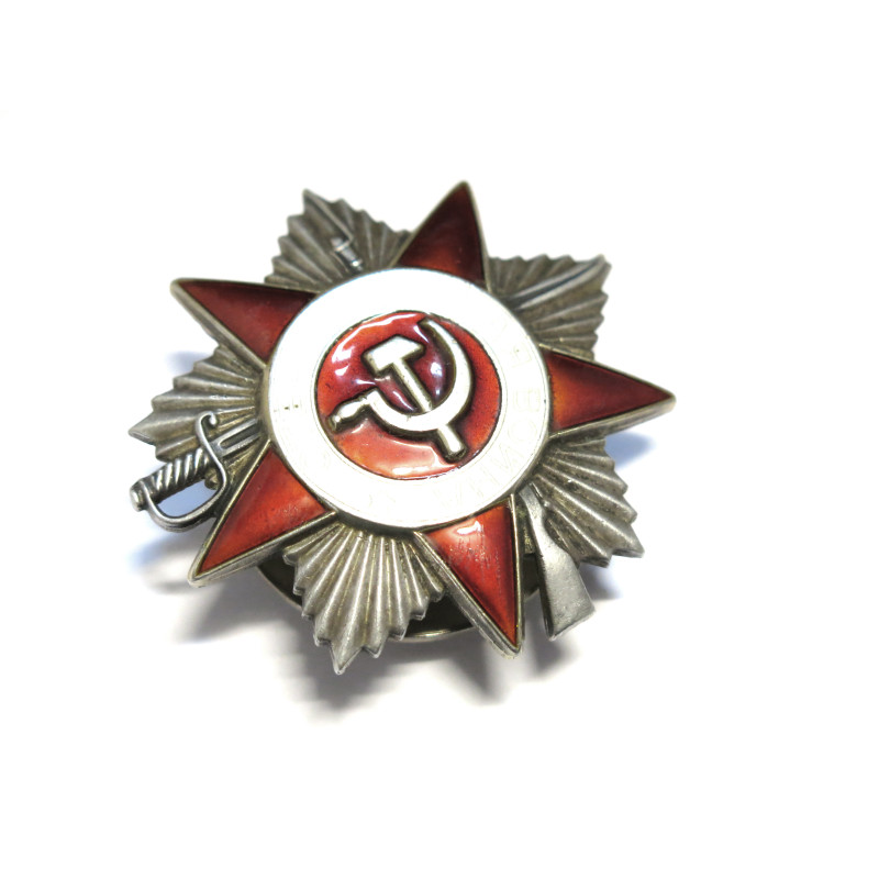 Ordre Russe de la guerre nationale 2 classe original ref bo 20