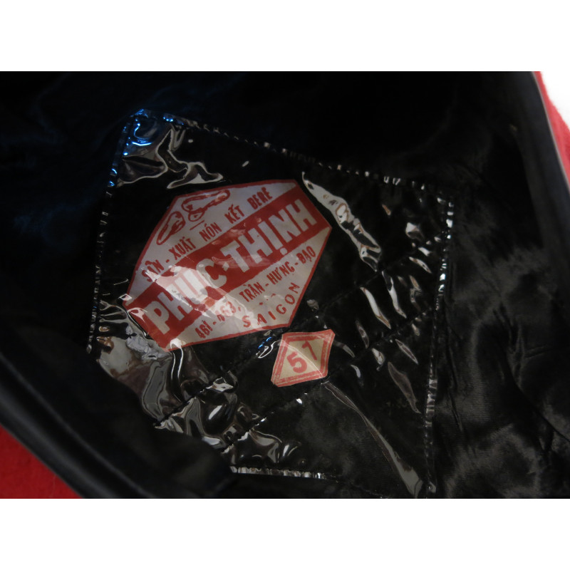 Beret Parachutiste  ARVN US Vietnam insigne canetille ref be110