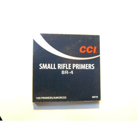 Amorces CCI small rifle primers BR-4