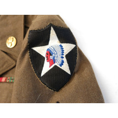 Blouson original officier 2 nd division Indian Head ref ve 99