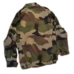 Ensemble Veste + Pantalon et casquette de l'armée française Type F2 camouflé