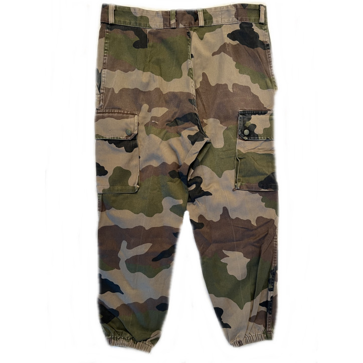 Ensemble Veste + Pantalon et casquette de l'armée française Type F2 camouflé