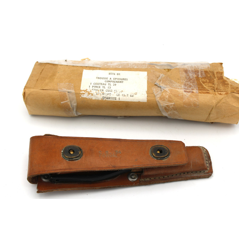 Trousse à épissures avec étui couteau et pince