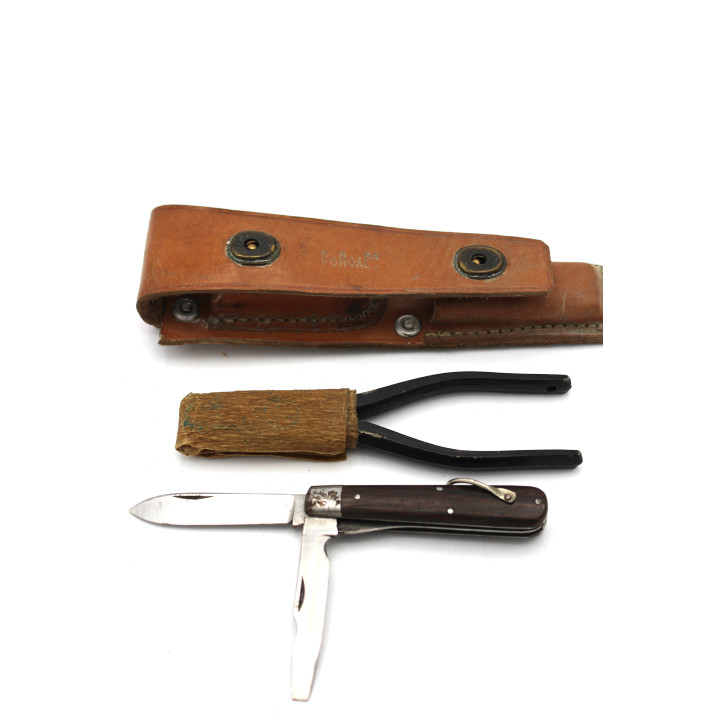 Trousse à épissures avec étui couteau et pince