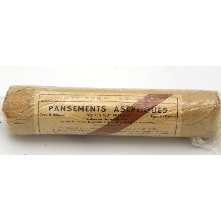 Paquet de Pansement aseptique Type B de 1961 