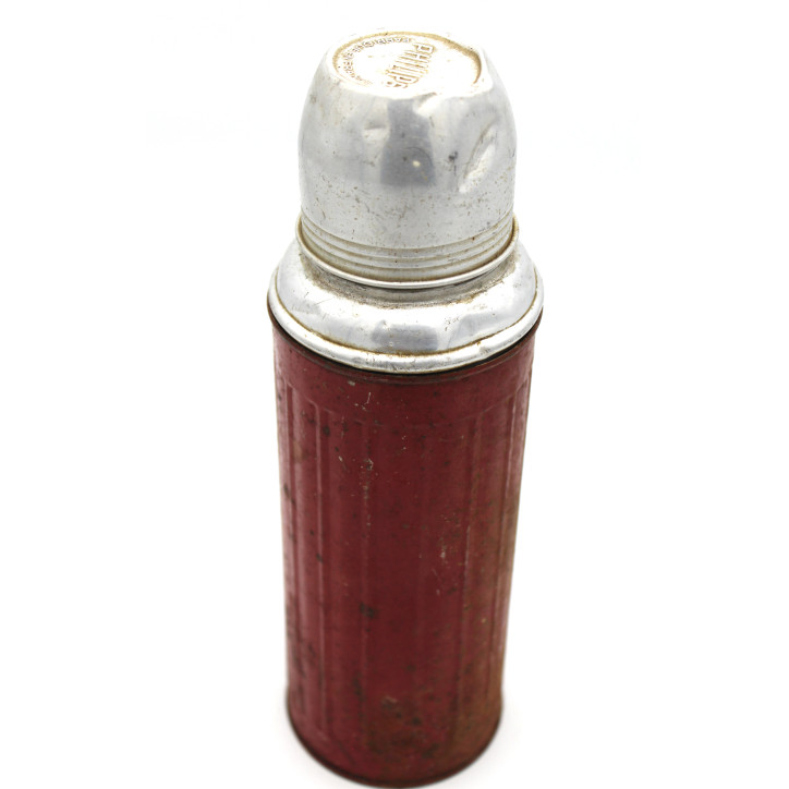 Thermos Philips d'une cantine d'un soldat de la guerre d'Algérie