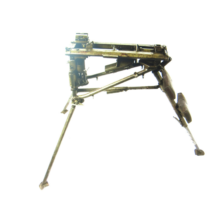 Boite de transport culasse MG42 pour trépied lourd lafette 39/45 verte 