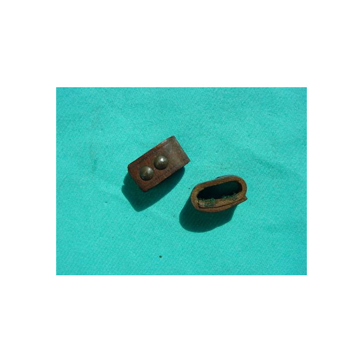 Passant anneau  en cuir de bretelle Mauser 98k
