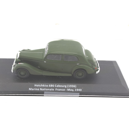 Hotchkiss 686 Cabourg de 1936 miniature utilisée par la Marine Nationale