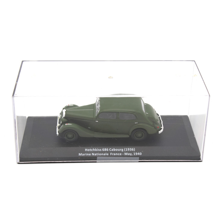 Hotchkiss 686 Cabourg de 1936 miniature utilisée par la Marine Nationale
