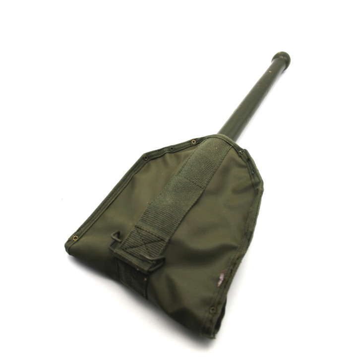 Pelle pliante armée Française originale avec housse