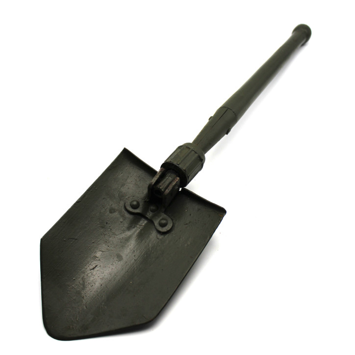 Pelle pliante armée Française originale avec housse