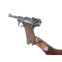 Crosse P08 Luger type carabine à poignée Pistolet vernie