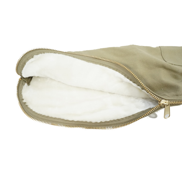 Housse de transport Garand M1 US en coton avec doublure couleur verte