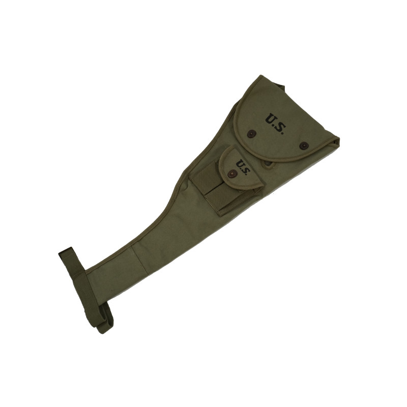 Housse toile avec porte chargeur carabine USM1 Para couleur verte