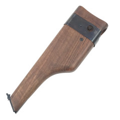 Étui crosse bois C96 1912-1916-1930 modèle avec Cerclage