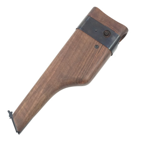 Étui crosse bois C96 1912-1916-1930 modèle avec Cerclage