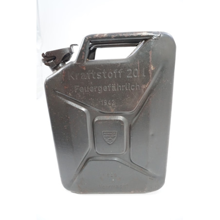 Jerry Can de 20 L de 1942 pour carburant Nowack Bautzen No 649