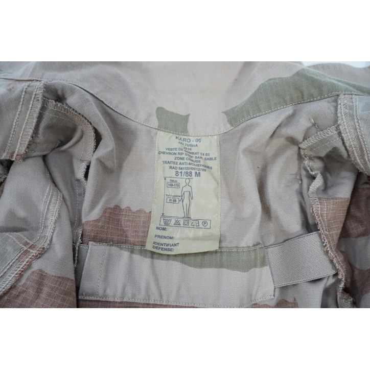 Veste de combat T4 S2 RispStop camouflée desert