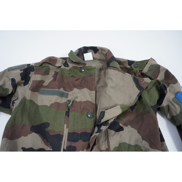 Veste F2 camouflage CCE de 1998 104M avec son brassard
