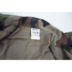 Veste F2 camouflage CCE de 1998 104M avec son brassard