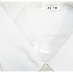 Chemise blanche réglementaire de l'armée française Ets Laporte 39/40