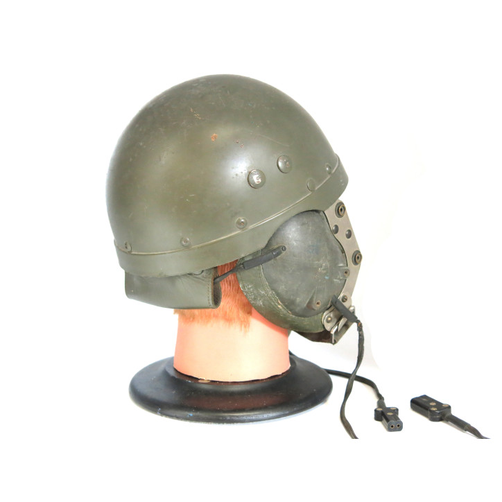 Casque tankiste France 1970 ref ca 58  box 600
