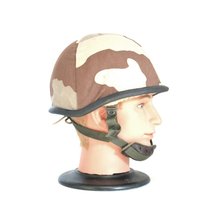 Casque français F1 - 1981 avec couvre casque Daguet ref 333 box 600