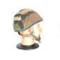 Casque français F1 1989 avec couvre casque camo ref 383 box 600