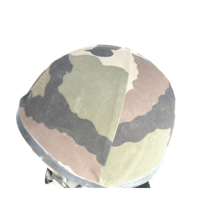 Casque français F1 - 1989 avec couvre casque camo ref 383 box 600