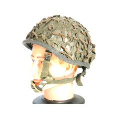 Casque français F1 1979 avec salade camo ref 363 box 600