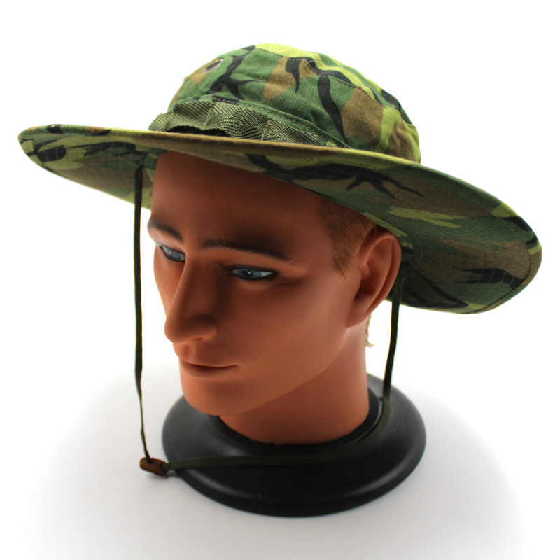 Chapeau de brousse camouflage ERDL