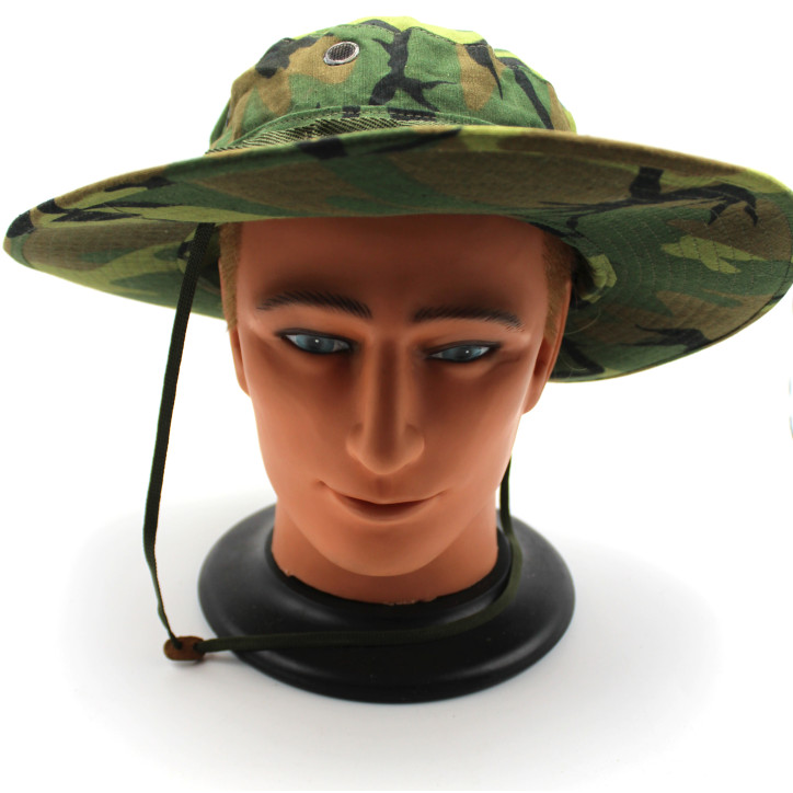 Chapeau de brousse camouflage ERDL
