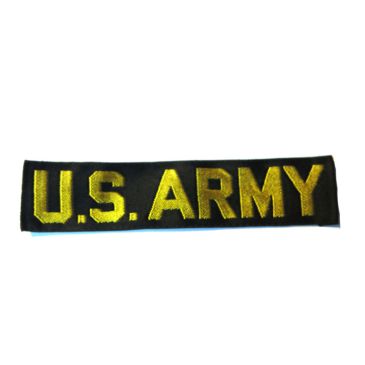 Bande originale US Army jaune fond noir Vietnam