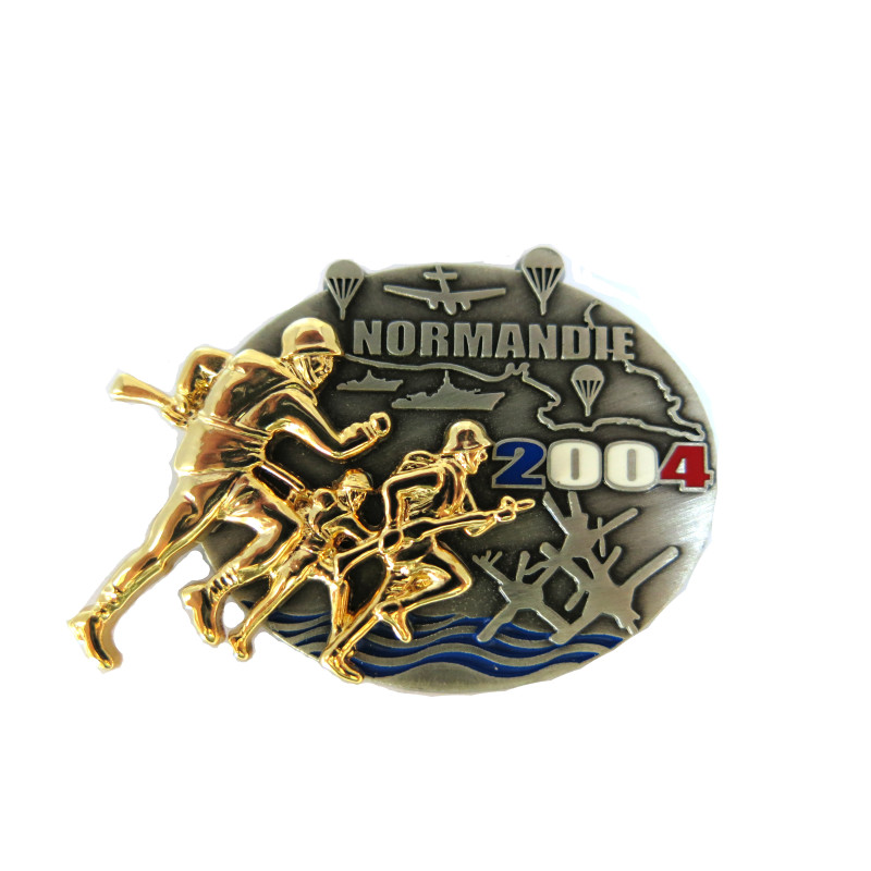 Insigne commemoratif Normandie  2004 ref bo 206