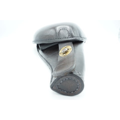 Superbe etui cuir pour revolver 1892 jambon couleur noire