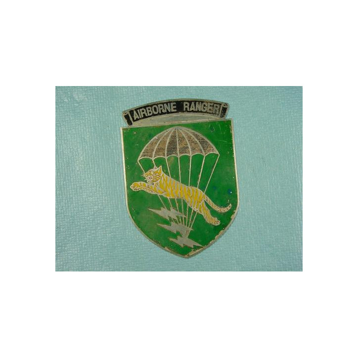 Plaque Airborne ranger tiger ARVN VIETNAM  box 210
