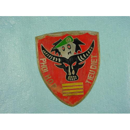 Plaque Speciale forces Sud Vietnam