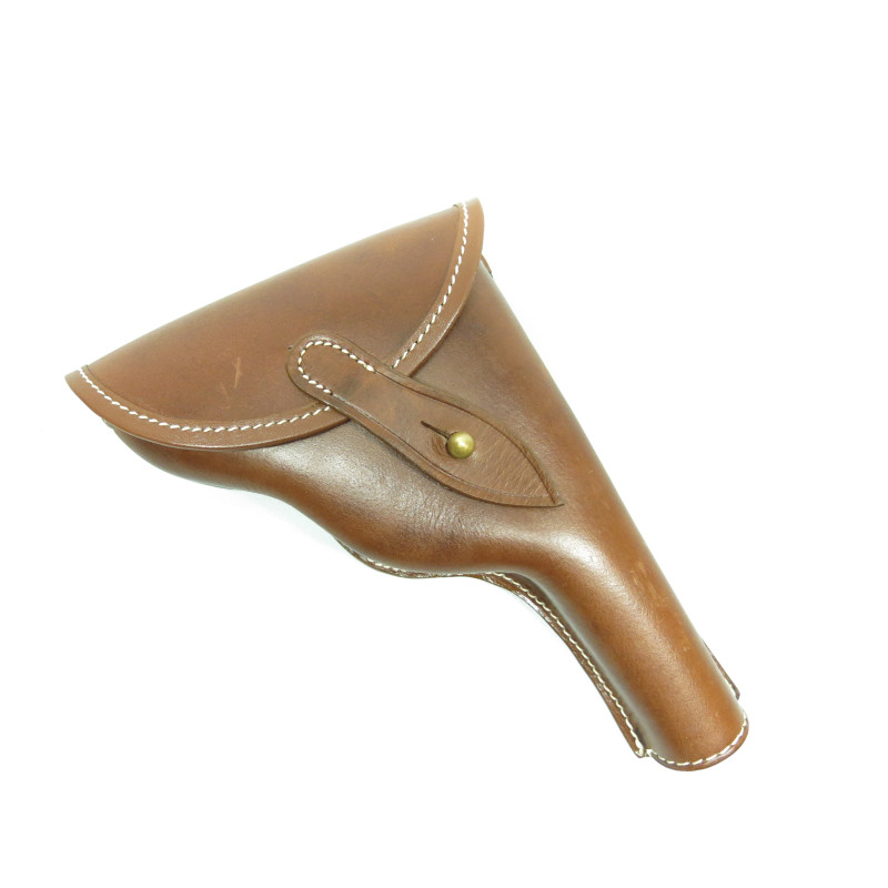 Etui cuir réglementaire revolver Gasser 1898