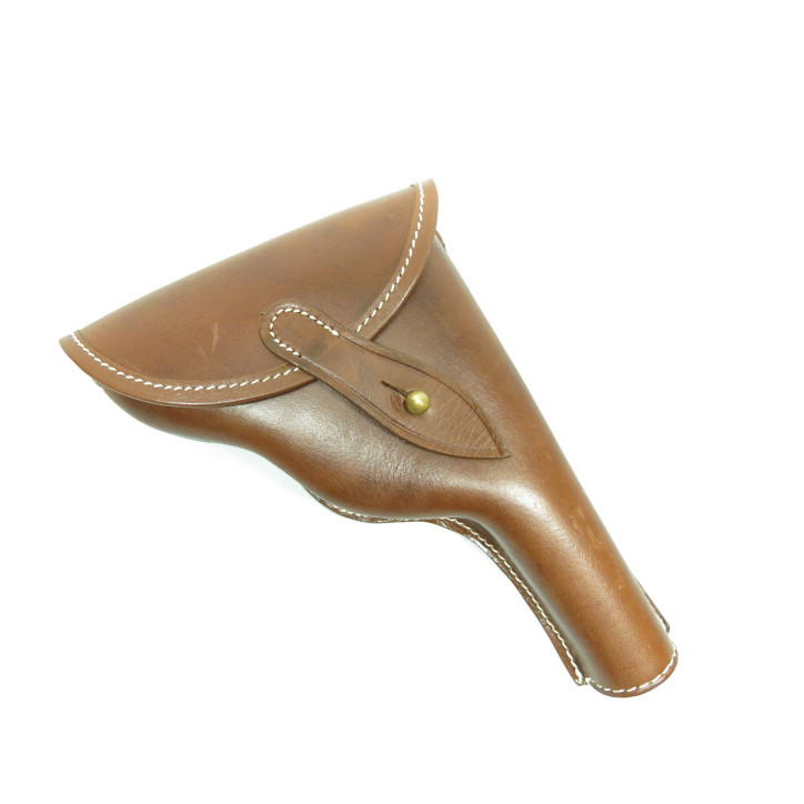Etui cuir réglementaire revolver Gasser 1898