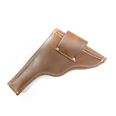 Etui cuir réglementaire revolver Gasser 1898